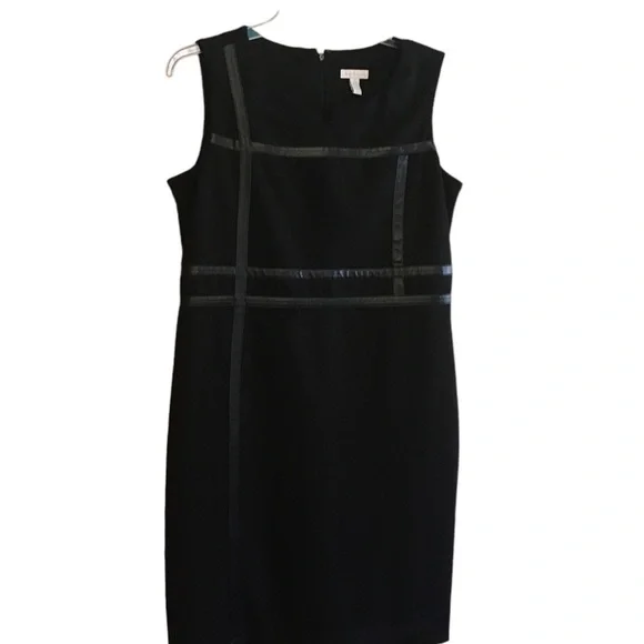Charter Club classic black sheath dress size 16
